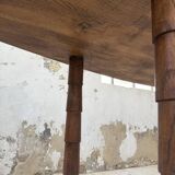 Oval table from the 50s, XL 250cm