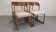 Set of 4 Baumann sled chairs, France circa 1970.