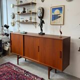 Teak sideboard, Denmark 60s/70s, vintage, mid-c modern