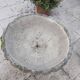 Jardinière sur pied en ciment