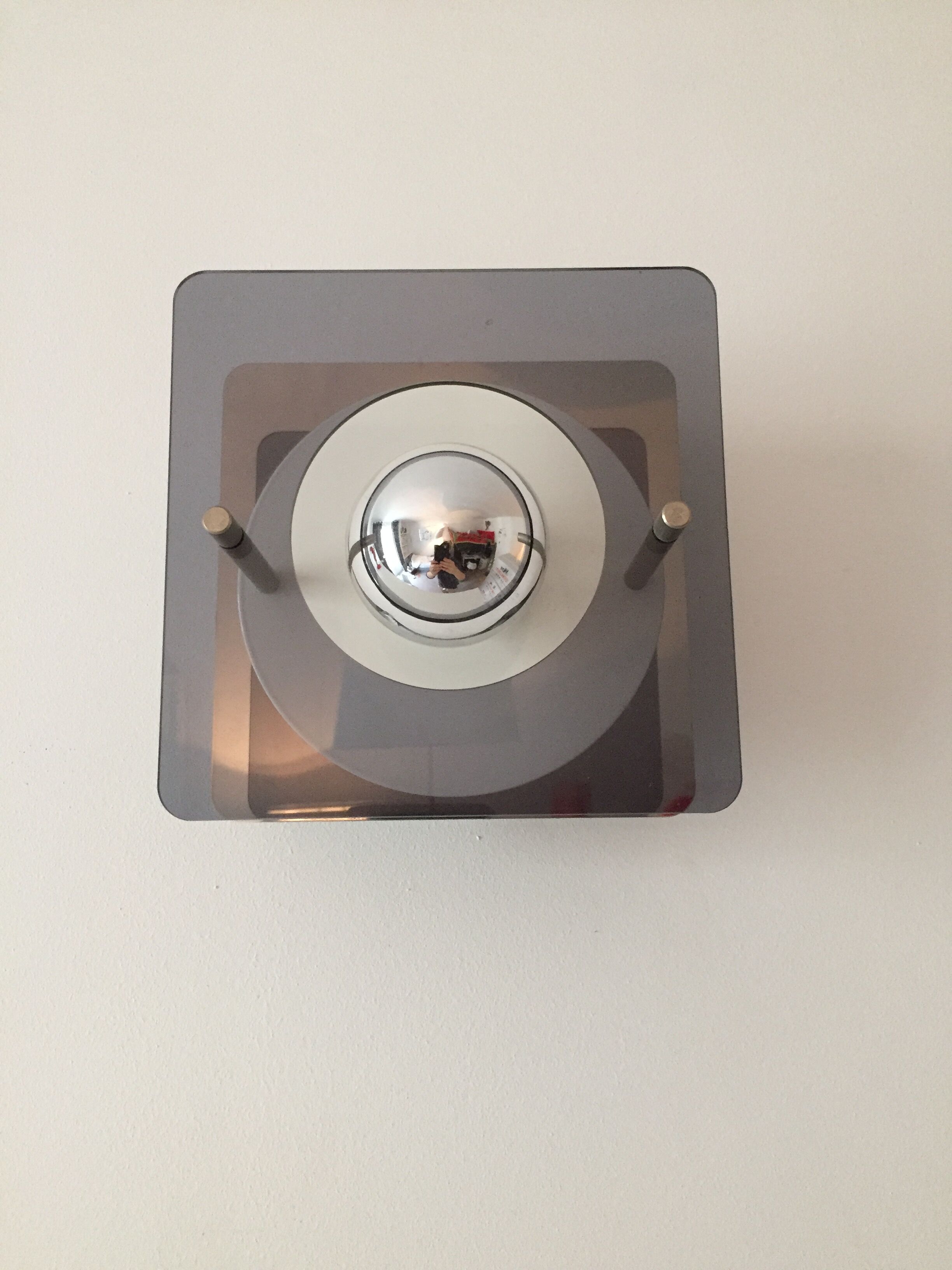 Pair of Disco model wall sconces by Jocelyne Trocmé