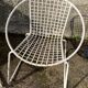 Designer metal chairs