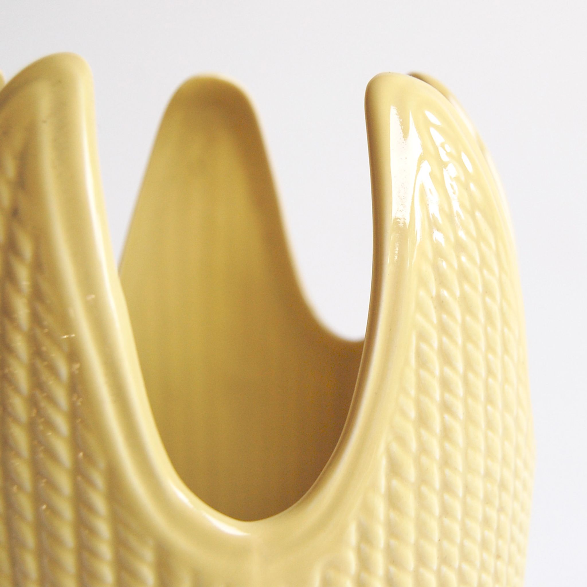 Vase vintage par Ernest d'Hossche pour Keralux 1956