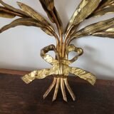 Bronze chandelier wall lights x 2