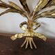 Bronze chandelier wall lights x 2