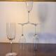 4 Baccarat Perfection champagne flutes