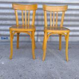 Pair of Baumann bistro chairs