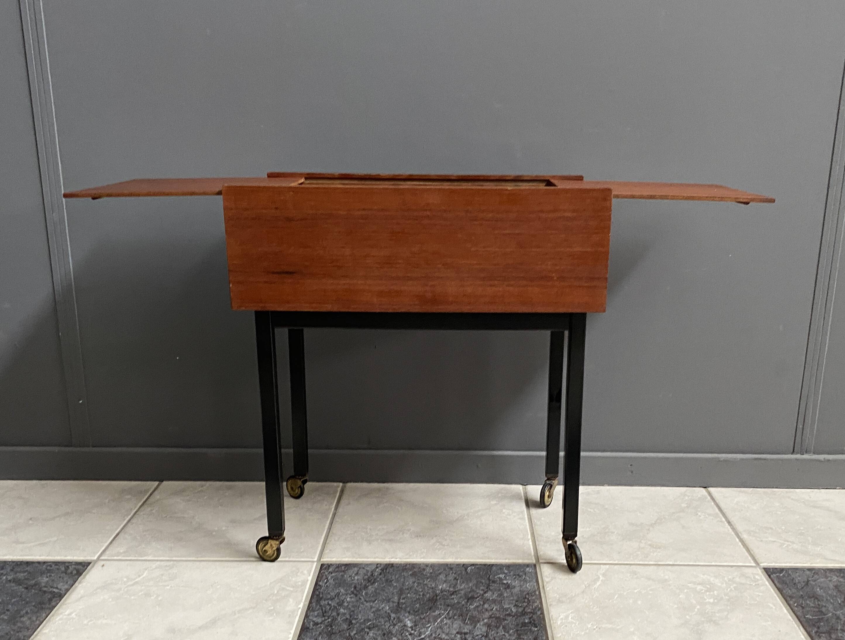 Teak sewing box by Opal 1970s