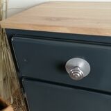 Low metal sideboard year 1950