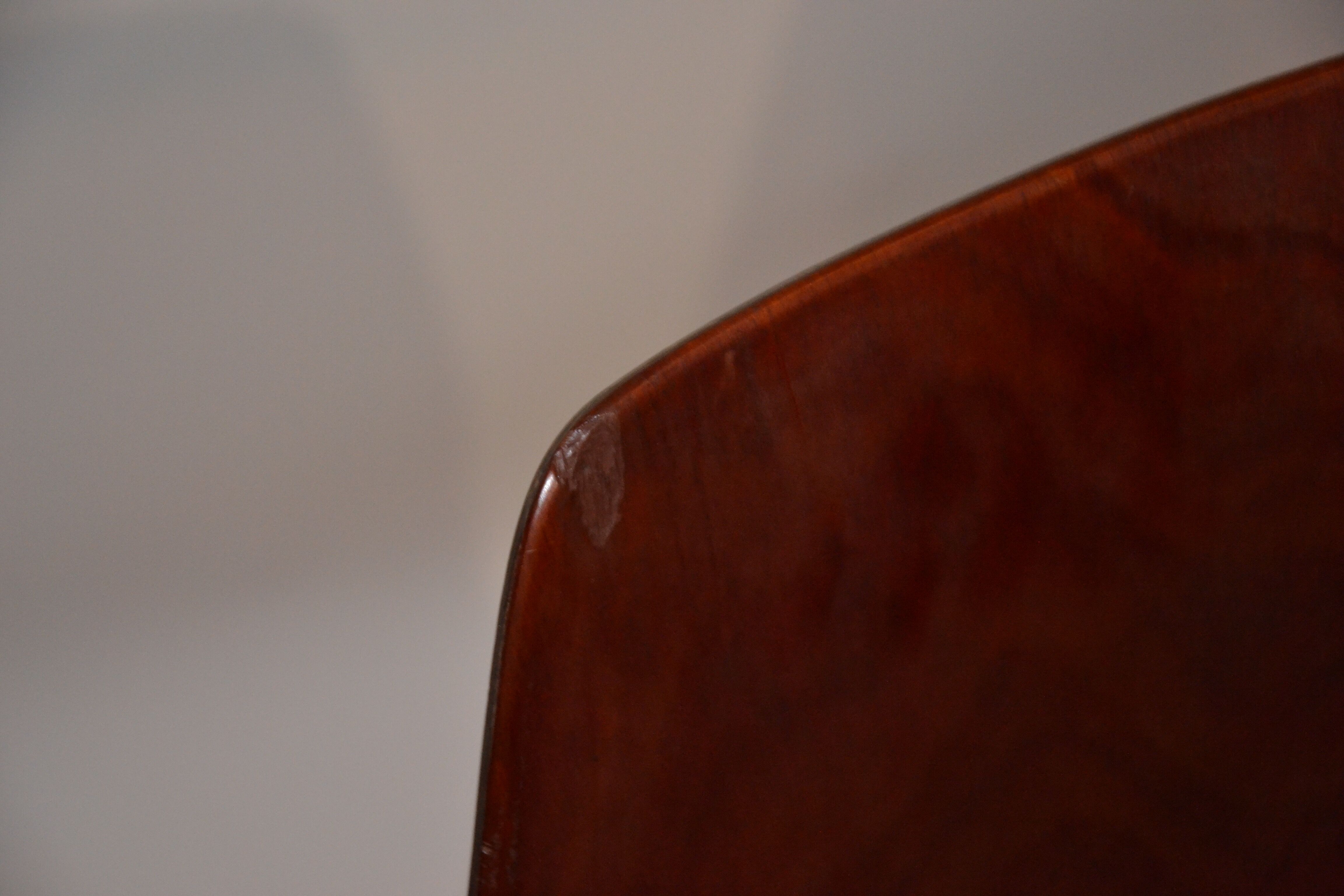 Pair of pagholz stacking chairs