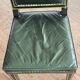 Maison Jansen black lacquered wooden desk from the 1960s with chair.