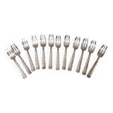 12 cake forks from 1970