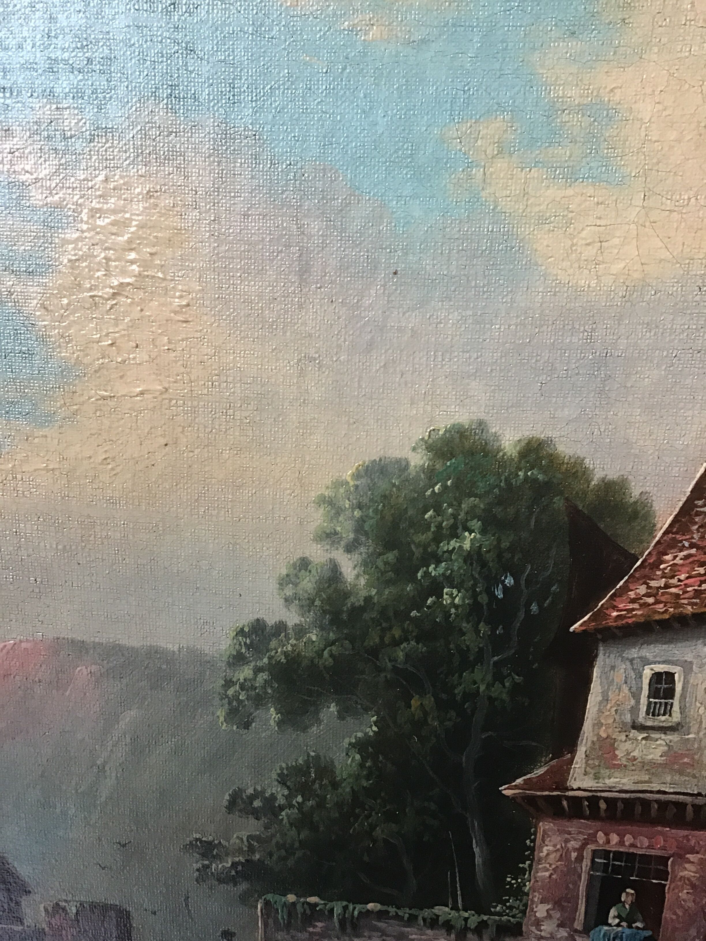 Ancient landscape table