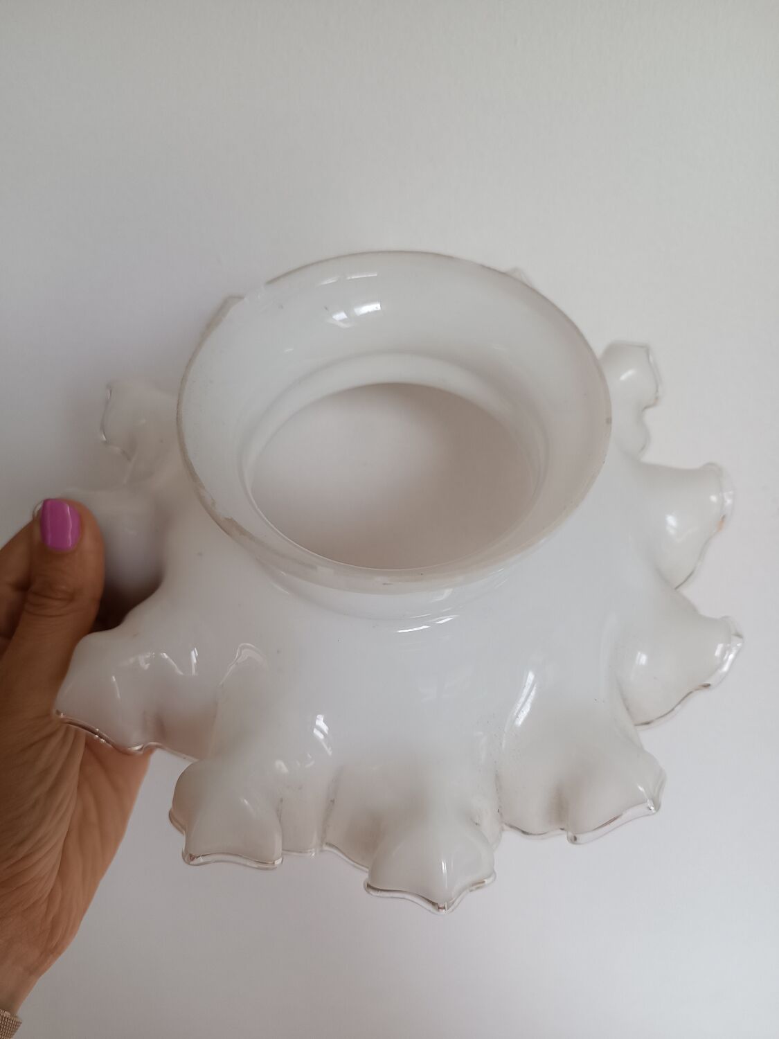 Abat day vintage opaline