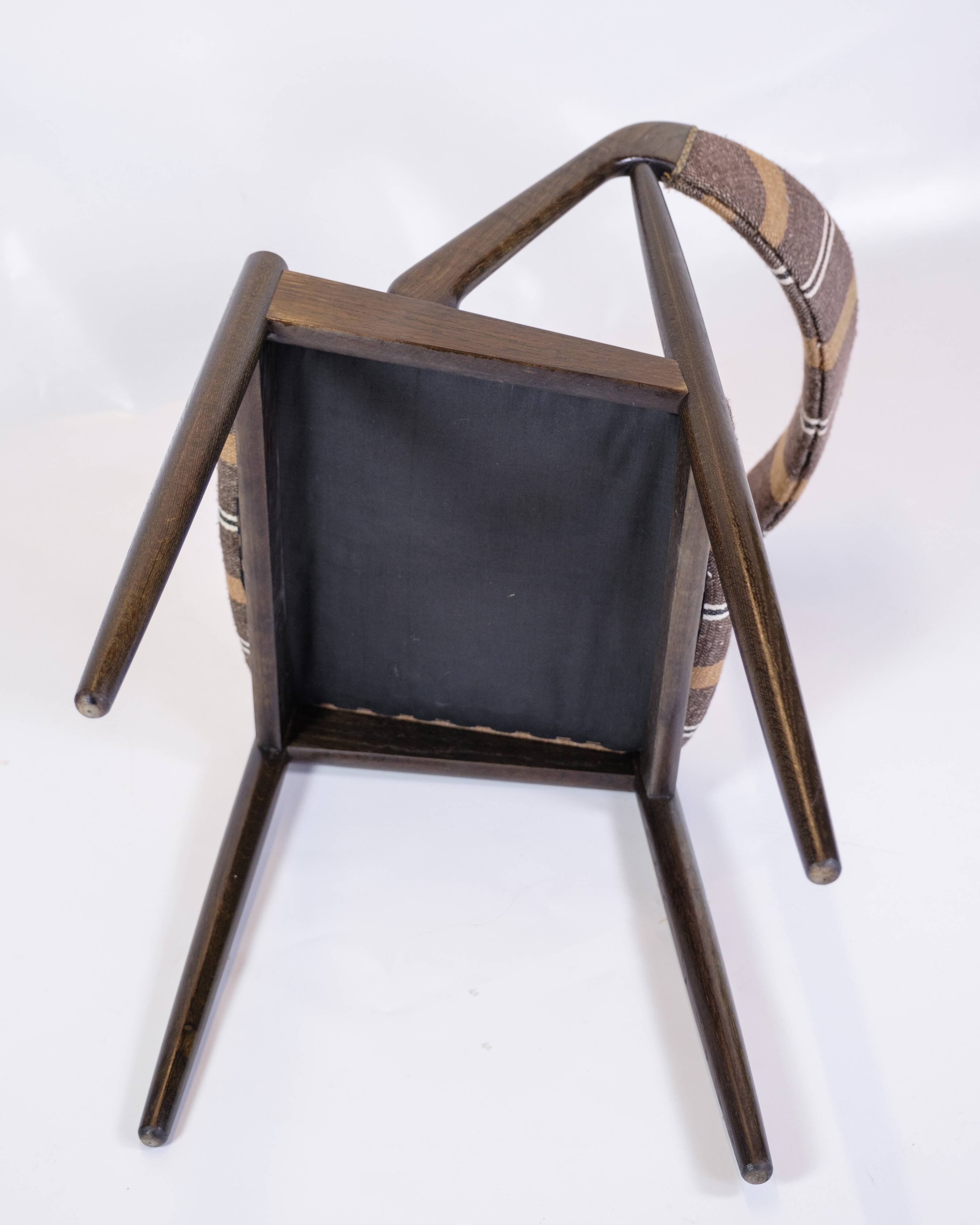 Set Of 6 Dining Chairs Model 31 Made In Dark Wood By Kai Kristiansen