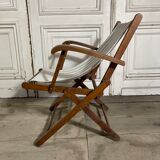 Folding deckchair Dejou