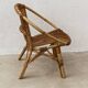 Rattan table and chair for children