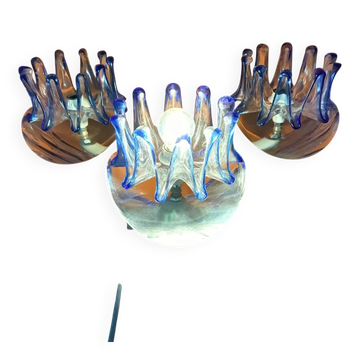 Appliques en verre de Murano par Carlo Nason pour Mazzega