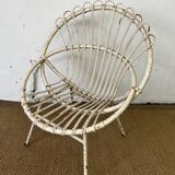 Rattan armchair child