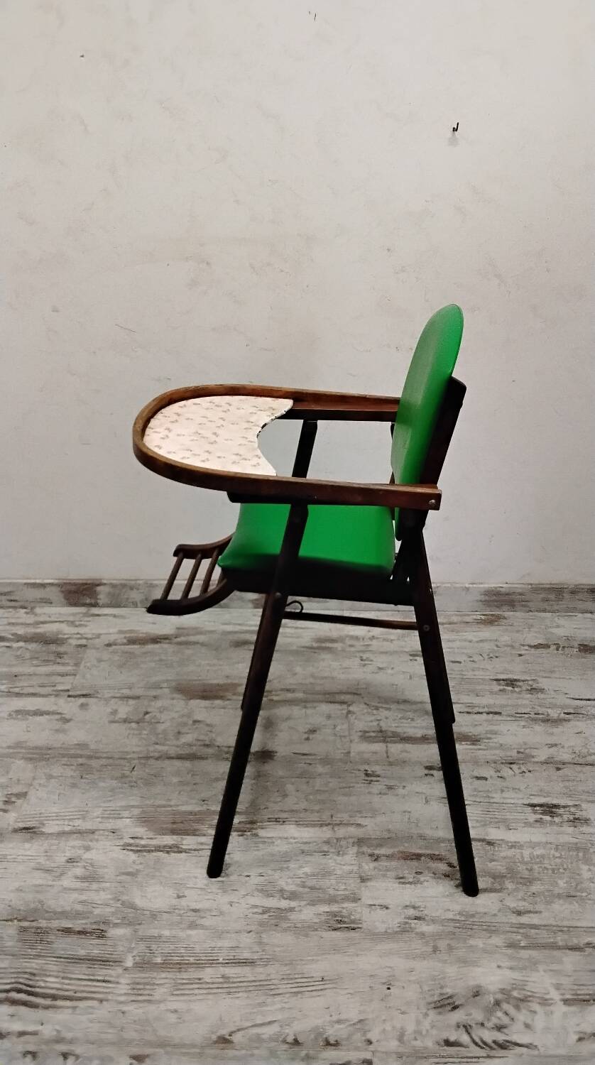 Vintage children's high chair