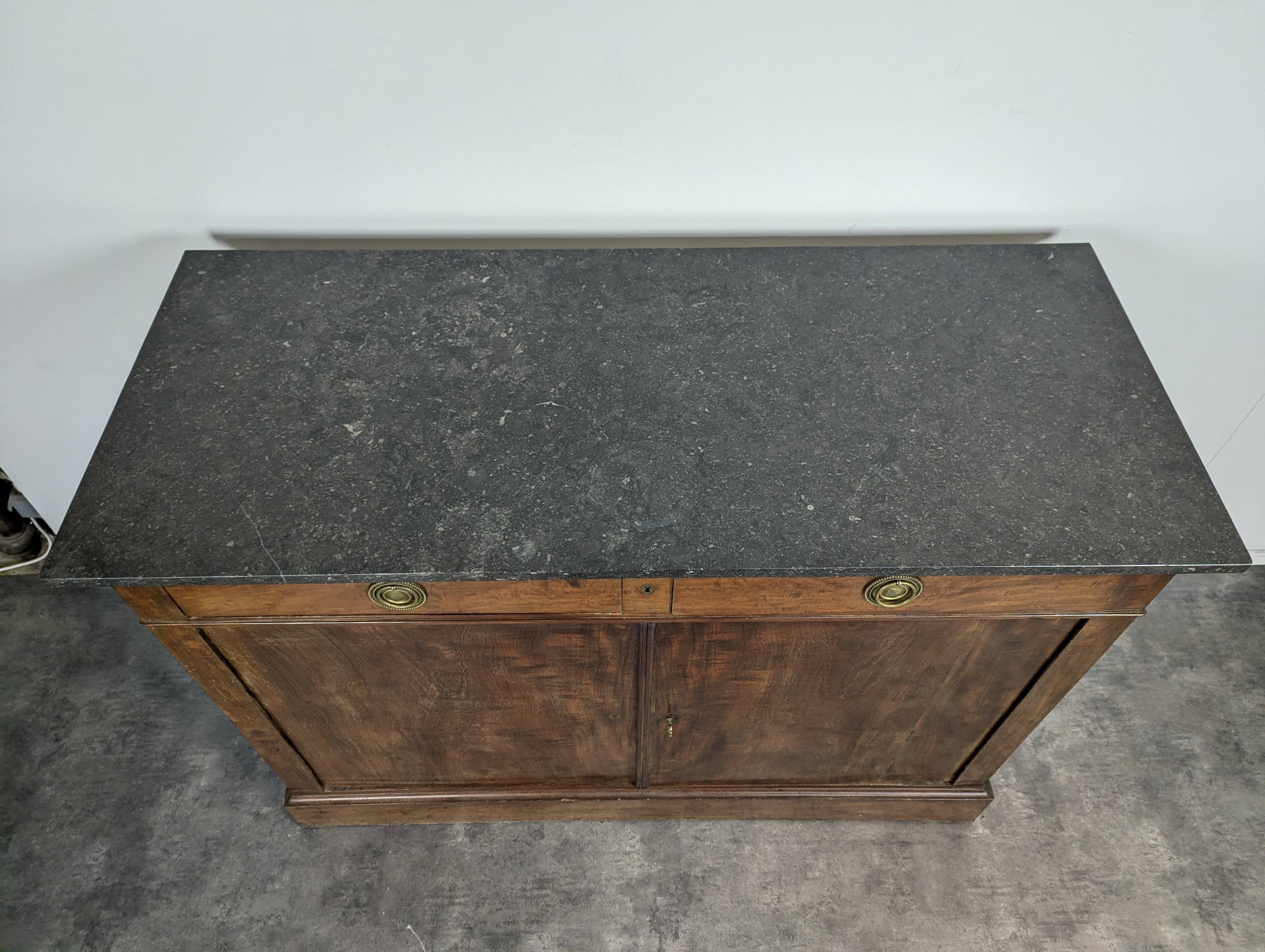 Louis Philippe two-door buffet in mahogany