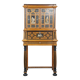 Inlaid antique Italian secretary in Moorish style, circa 1860