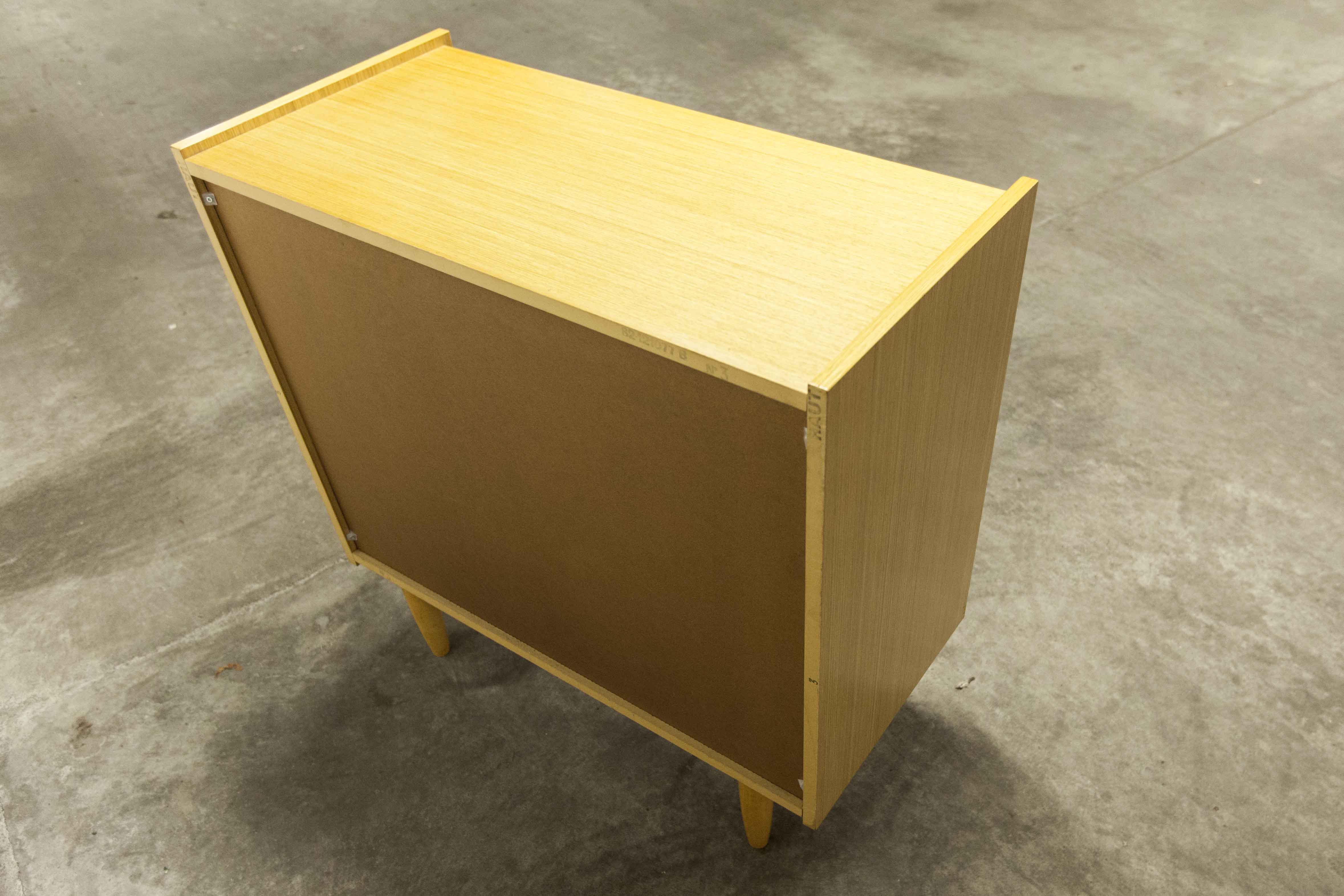 Commode scandinave  4 tiroirs 1990 couleur miel