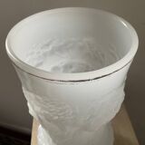 Large Art Deco opaline vase