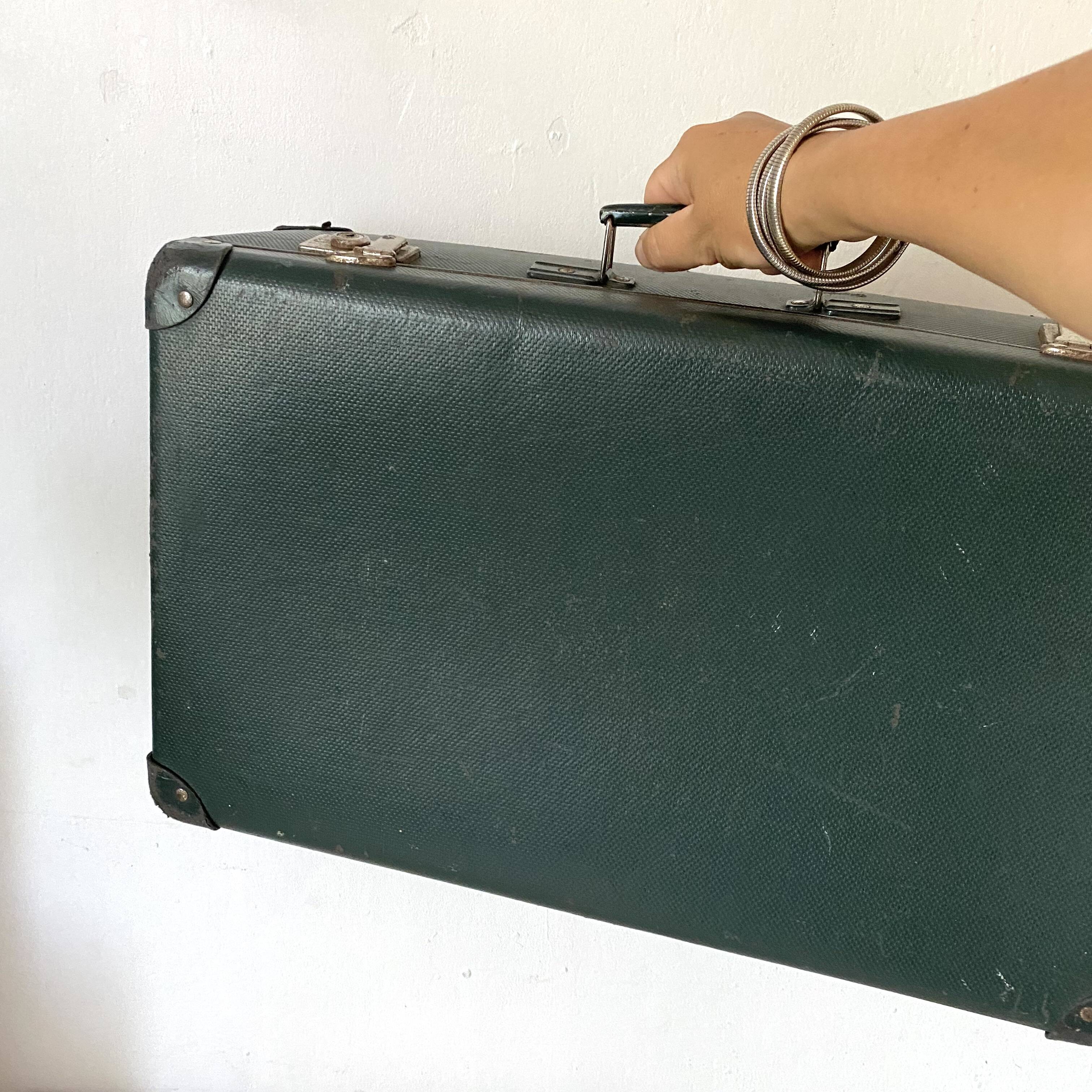Antique cardboard suitcase 51 X 32