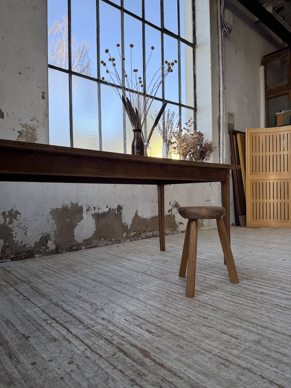 Oak farmhouse table 200cm