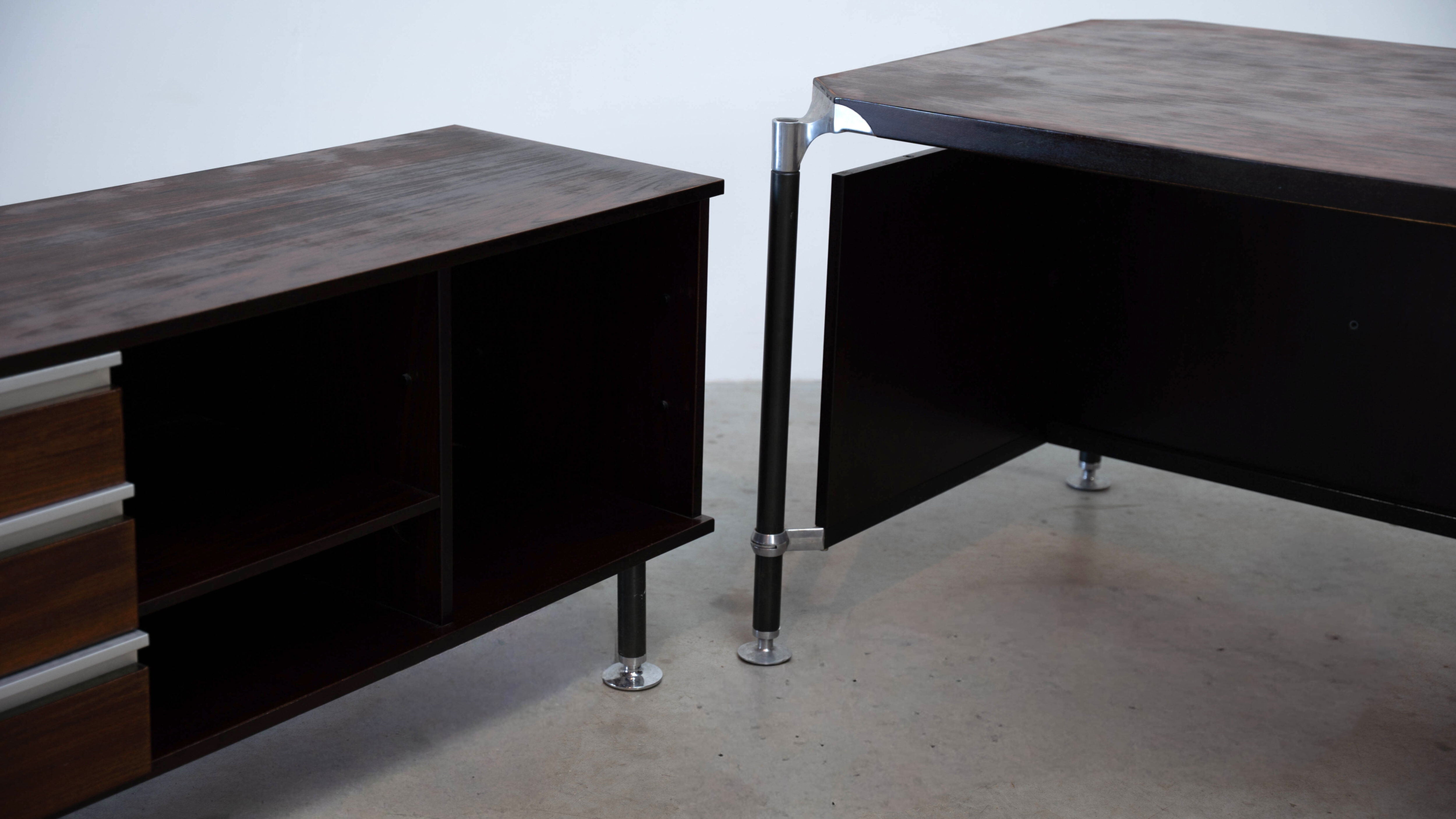 Italian desk by Ico Parisi for Mim