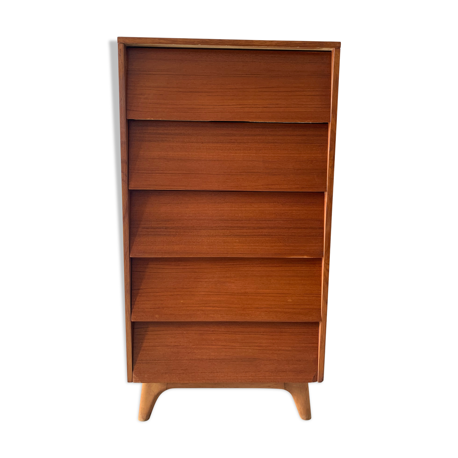 Rag picker with finned drawers