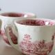Set of 6 coffee cups and saucers, Villeroy & Boch, Rusticana rose model