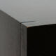 Writing desk, dark walnut stained 1960