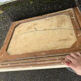 Large painting Still life with roses by Bousseau R.