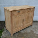 Ancient natural wood buffet