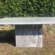 Vintage 70s marble coffee table