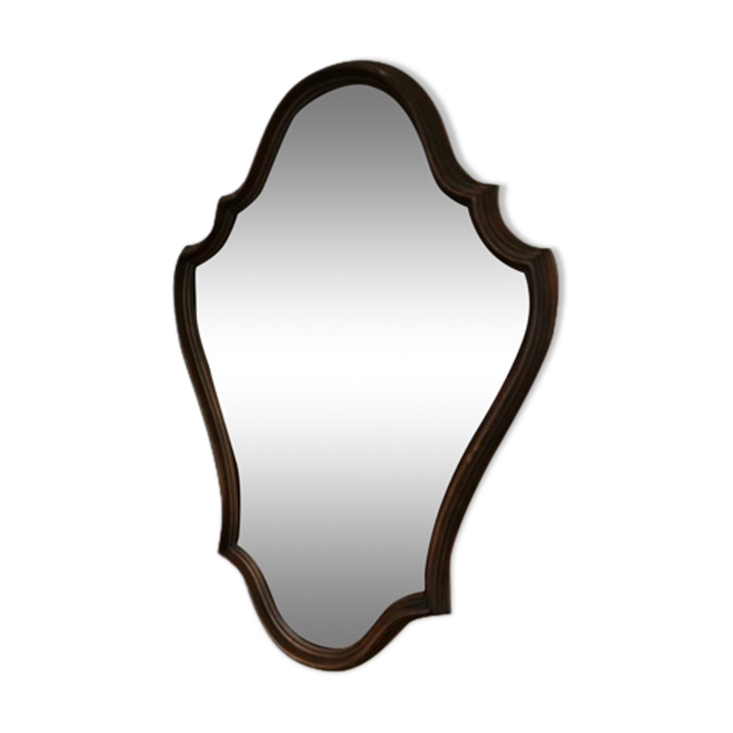 Wooden mirror 60x40cm