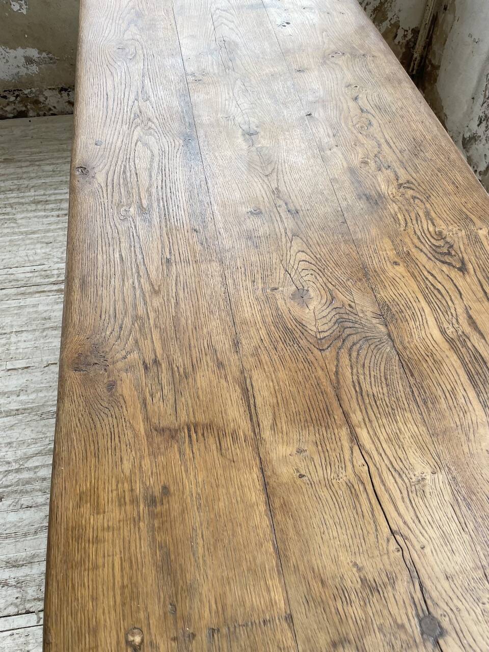 Oak and pine counter 1950