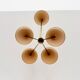 Beautiful Brass Chandelier by Rupert Nikoll