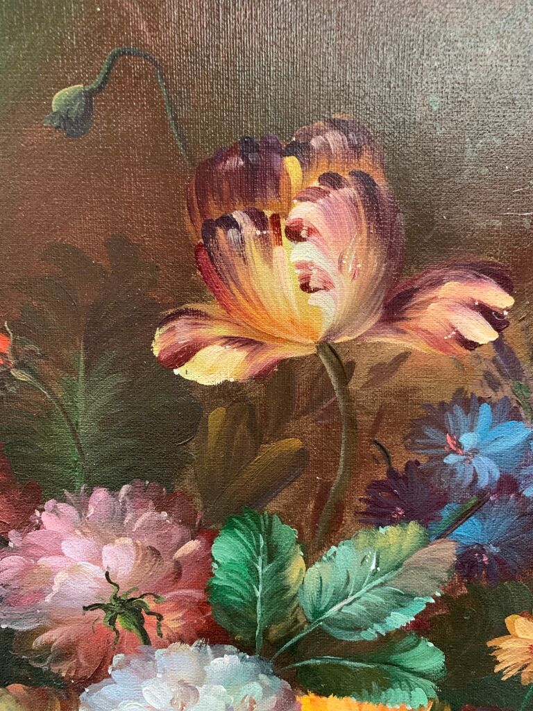 Painting «Still life with flowers».