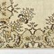 Tapis turc vintage vert clair et crème, 162 x 259 cm