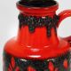 Large Ceramic Art Vase "Fat Lava" by Scheurich, West Germany, 1970s