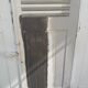 Curved shutters oak and fir H156xL245