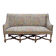 Important Estate Bench with Floral Fabric, Louis XIV Period – Early 18th Century
