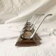 Vintage wooden wall coat rack - 5 hooks