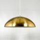 suspension laiton et opaline - Suède années 60-70