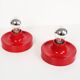 Pair of petite Disc sconces selected by Charlotte Perriand for Les Arcs