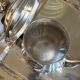 Ercuis 5-piece tea and coffee service in silver-plated metal.