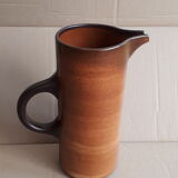 Speckled stoneware pitcher